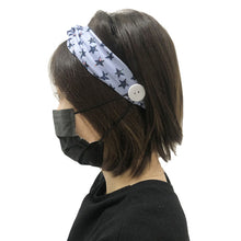 Load image into Gallery viewer, With Buttons Headband Facemask Holder Protect Ears Head Wrap Hair Bandana Headwear Headwrap Hairband Headband Hair Accessories