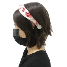 Load image into Gallery viewer, With Buttons Headband Facemask Holder Protect Ears Head Wrap Hair Bandana Headwear Headwrap Hairband Headband Hair Accessories