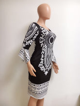 Load image into Gallery viewer, New sexy fashion African women printing plus size dress