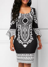 Load image into Gallery viewer, New sexy fashion African women printing plus size dress