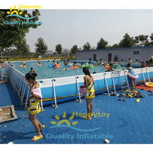 Load image into Gallery viewer, Giant Outdoor Portable PVC Above Ground Pool / Adult swimming frame pool for adult