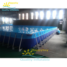 Load image into Gallery viewer, Giant Outdoor Portable PVC Above Ground Pool / Adult swimming frame pool for adult