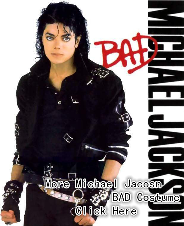 Rare MJ Michael Jackson BAD Black Classic Jacket With Silver Eagle Badges Punk Metal Fashion Badge woolen Clothing Show Gift