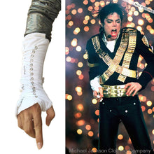 Load image into Gallery viewer, MJ Michael Jackson Costume Classic Scream JAM Jacket &amp; Metal Full Set Bullet Punk Exactly Same High Collection