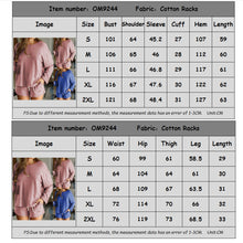 Load image into Gallery viewer, Summer Cotton Pajamas Set Sleepwear Nightwear Long Sleeve  Short Pants