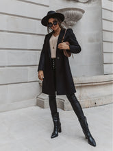 Load image into Gallery viewer, Autumn Winter Fashion Woolen Coat Slim Single Breasted Coat Overcoat