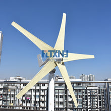 Load image into Gallery viewer, 600w Wind Turbine 12v 24v 48v Horizontal Axis Wind Generator with MPPT Controller for Home Use