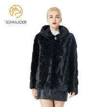 Load image into Gallery viewer, 2020 mink fur fashion women&#39;s coat jacket autumn and winter short fashion mink fur coat