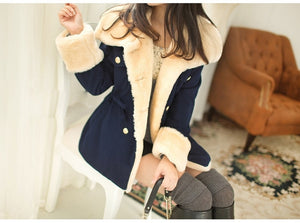 2020 Fashion Jackets Slim Thick Double Breasted Cotton Casual  Wool Coats