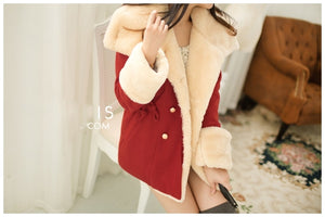 2020 Fashion Jackets Slim Thick Double Breasted Cotton Casual  Wool Coats