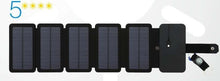 Load image into Gallery viewer, KERNUAP SunPower Folding 10W Solar Cells Charger 5V 2.1A USB Output Devices Portable Solar Panels for Smartphones