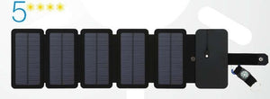 KERNUAP SunPower Folding 10W Solar Cells Charger 5V 2.1A USB Output Devices Portable Solar Panels for Smartphones