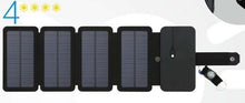 Load image into Gallery viewer, KERNUAP SunPower Folding 10W Solar Cells Charger 5V 2.1A USB Output Devices Portable Solar Panels for Smartphones