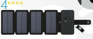 KERNUAP SunPower Folding 10W Solar Cells Charger 5V 2.1A USB Output Devices Portable Solar Panels for Smartphones