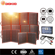 Load image into Gallery viewer, Dokio Flexible Foldable Solar Panel High Efficiency  Phone and Boat Portable 12V 80w 100w 150w 200w 300w Solar Panel Kit