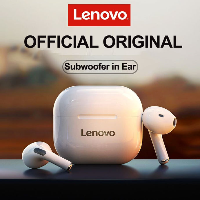 NEW Original Lenovo LP40 TWS Wireless Earphone Bluetooth 5.0 Dual Stereo Noise Reduction Bass Touch Control Long Standby