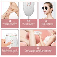 Load image into Gallery viewer, 990000 Laser Hair Removal Machine Laser Epilator for Women Hair Removal