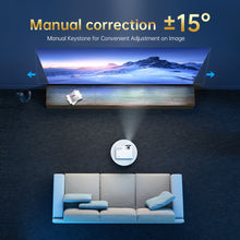 Load image into Gallery viewer, VANKYO Mini Projector Supported 1920*1080P 170&#39;&#39; For Home With 40000 Hrs LED Lamp Life