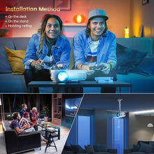 Load image into Gallery viewer, VANKYO Mini Projector Supported 1920*1080P 170&#39;&#39; For Home With 40000 Hrs LED Lamp Life