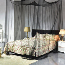 Load image into Gallery viewer, New Luxury Mosquito Net for Bed Canopy Queen/King Size 4-Way Entries Repelling Net