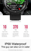 Load image into Gallery viewer, 2021 LIGE IP68 Waterproof Smart Watch Men ECG Heart Rate Blood Pressure Monitor LED Flashlight Sports Fitness Tracker smartwatch