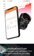 Load image into Gallery viewer, 2021 LIGE IP68 Waterproof Smart Watch Men ECG Heart Rate Blood Pressure Monitor LED Flashlight Sports Fitness Tracker smartwatch