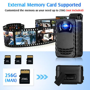 Mini Body Camera  Small Portable Night Vision Police Body Cam
