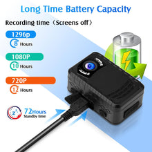 Load image into Gallery viewer, Mini Body Camera  Small Portable Night Vision Police Body Cam
