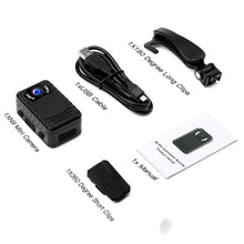 Load image into Gallery viewer, Mini Body Camera  Small Portable Night Vision Police Body Cam