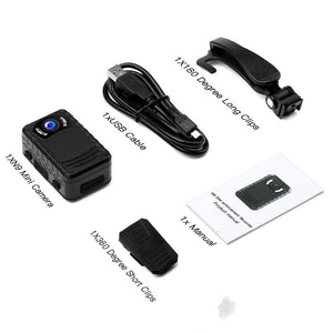 Mini Body Camera  Small Portable Night Vision Police Body Cam