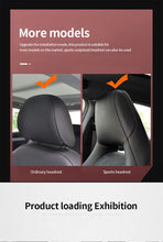 Load image into Gallery viewer, Leather Car Seat Back Organizer Tray  With  Foldable Table