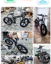 Load image into Gallery viewer, Electric Bike Max 50km/h 12.8ah 48v1000W Fat Tire Foldable Electronic Bike