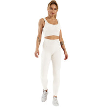 Load image into Gallery viewer, 2Pcs/set Seamless Yoga Gym Sports Elastic Sports Bra Seamless Hight Waist Workout Set Women