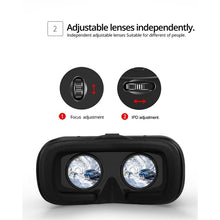 Load image into Gallery viewer, VR Virtual Reality 3D Glasses vr box 3D Goggles Headset Helmet smart glasses For iPhone Android Smart phone Stereo