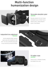 Load image into Gallery viewer, VR Virtual Reality 3D Glasses vr box 3D Goggles Headset Helmet smart glasses For iPhone Android Smart phone Stereo