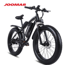 Load image into Gallery viewer, 1000W Electric Bike Fat Tire Ebike 26inch Top Aluminum Alloy Outdoor Beach Mountain Bike Snow Bicycle Cycling JM02S Plus