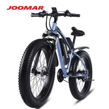 Load image into Gallery viewer, 1000W Electric Bike Fat Tire Ebike 26inch Top Aluminum Alloy Outdoor Beach Mountain Bike Snow Bicycle Cycling JM02S Plus