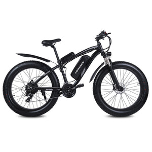 1000W Electric Bike Fat Tire Ebike 26inch Top Aluminum Alloy Outdoor Beach Mountain Bike Snow Bicycle Cycling JM02S Plus