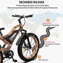 Load image into Gallery viewer, Electric Bike S18 1500W Mountain E bike 48V 15Ah Removable Lithium Battery 4.0 Fat Tire Ebike Beach Cruiser Bike