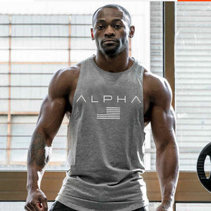 Men's Bodybuilding Fitness Workout Sportswear Tops