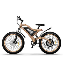 Load image into Gallery viewer, Electric Bike S18 1500W Mountain E bike 48V 15Ah Removable Lithium Battery 4.0 Fat Tire Ebike Beach Cruiser Bike