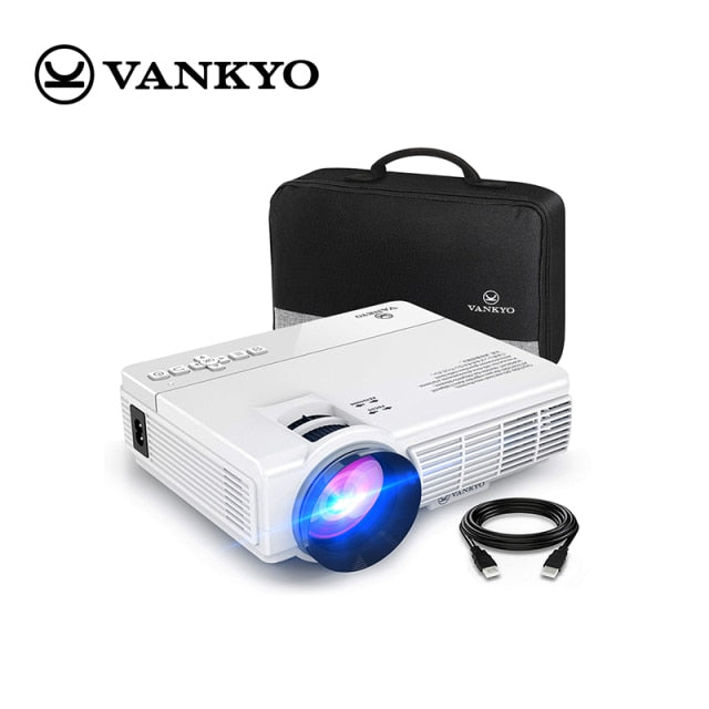 VANKYO Mini Projector Supported 1920*1080P 170'' For Home With 40000 Hrs LED Lamp Life