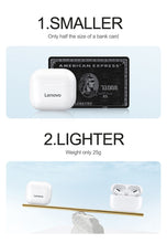 Load image into Gallery viewer, NEW Original Lenovo LP40 TWS Wireless Earphone Bluetooth 5.0 Dual Stereo Noise Reduction Bass Touch Control Long Standby