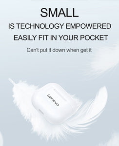 NEW Original Lenovo LP40 TWS Wireless Earphone Bluetooth 5.0 Dual Stereo Noise Reduction Bass Touch Control Long Standby