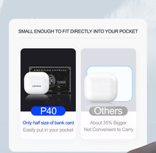 Load image into Gallery viewer, NEW Original Lenovo LP40 TWS Wireless Earphone Bluetooth 5.0 Dual Stereo Noise Reduction Bass Touch Control Long Standby
