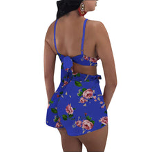 Load image into Gallery viewer, High Waist Women&#39;s 2 Piece Bikini Set Floral