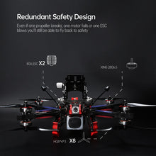 Load image into Gallery viewer, Fixed Camera Mount 1300KV 6S 8inch FPV Cinelifter Drone