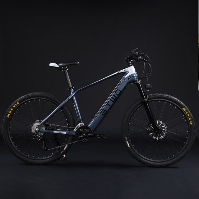 2021 CARBON FIBER ELECTRIC BICYCLE 350W 500W HYDRAULIC BRAKE MOUNTAIN BIKE  LCD LITHIUM BATTERY 27 SPEED