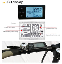 Load image into Gallery viewer, Electric Bike Kit 36V 250W 350W 500W Motor Wheel With Rear Rack Battery for 26&quot;