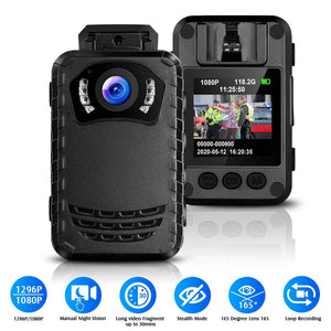 Mini Body Camera  Small Portable Night Vision Police Body Cam